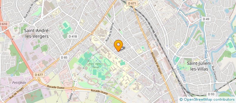 localisation de l'entreprise MONSIEUR ELIOTT DAUTREPPE à TROYES