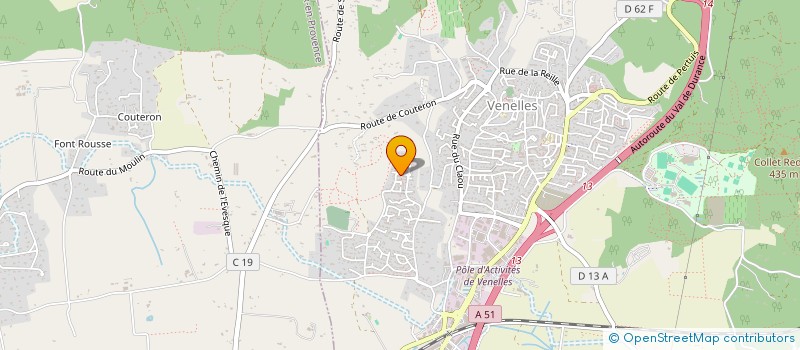 localisation de l'entreprise MONSIEUR ELIOTT DEVICHI  VENELLES