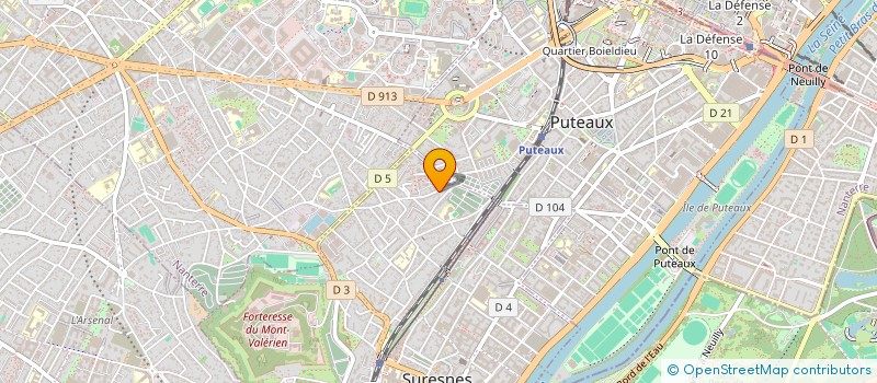 localisation de l'entreprise MONSIEUR ELIOTT FETTWEIS à SURESNES