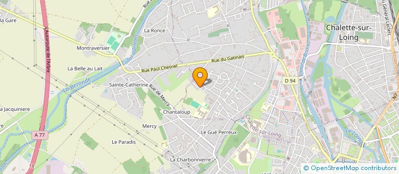 localisation de l'entreprise MONSIEUR ELIOTT FRONT à CHALETTE-SUR-LOING