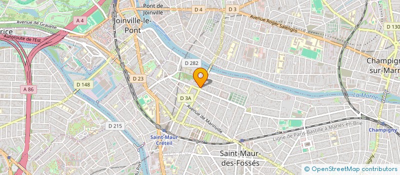 localisation de l'entreprise MONSIEUR ELIOTT FU  SAINT-MAUR-DES-FOSSES