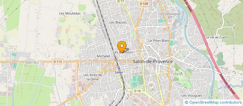 localisation de l'entreprise MONSIEUR ELIOTT GARCIA  SALON-DE-PROVENCE