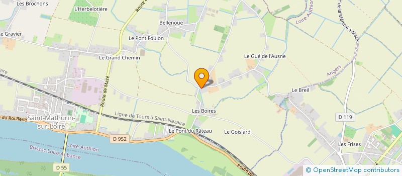 localisation de l'entreprise MONSIEUR ELIOTT GAUTIER à LOIRE-AUTHION