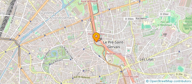 localisation de l'entreprise MONSIEUR ELIOTT GONCALVES  PARIS