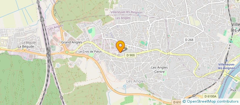 localisation de l'entreprise MONSIEUR ELIOTT GREGORI  LES ANGLES