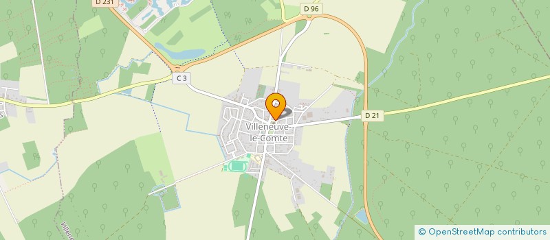 localisation de l'entreprise MONSIEUR ELIOTT HERGAULT  VILLENEUVE-LE-COMTE