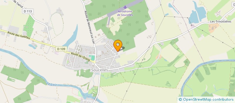 localisation de l'entreprise MONSIEUR ELIOTT PAPIN  RIVES-DU-LOIR-EN-ANJOU