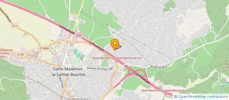 localisation de l'entreprise MONSIEUR ELIOTT PIALOT à SAINT-MAXIMIN-LA-SAINTE-BAUME