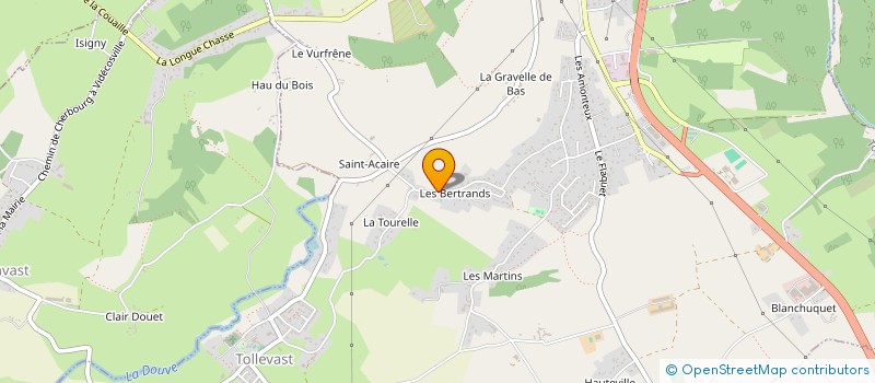 localisation de l'entreprise MONSIEUR ELIOTT PISSIS  TOLLEVAST