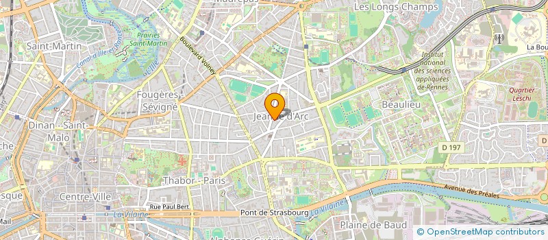 localisation de l'entreprise MONSIEUR ELIOTT REINE  RENNES