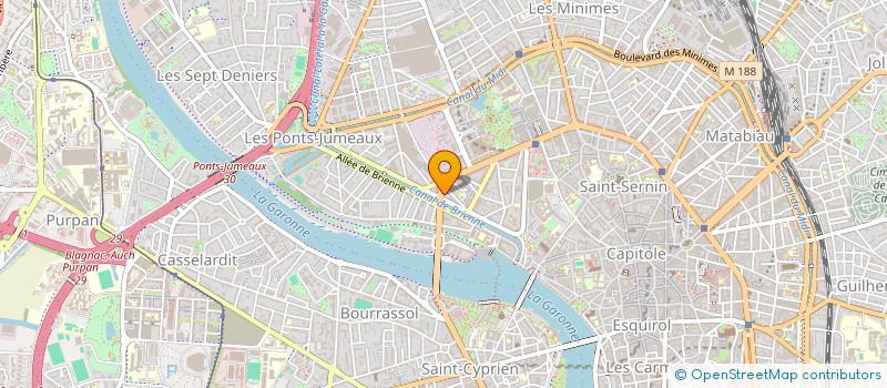 localisation de l'entreprise MONSIEUR ELIOTT ROUSSET à TOULOUSE
