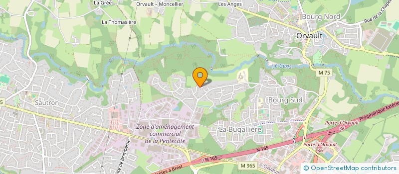 localisation de l'entreprise MONSIEUR ELIOTT SEROUX à ORVAULT