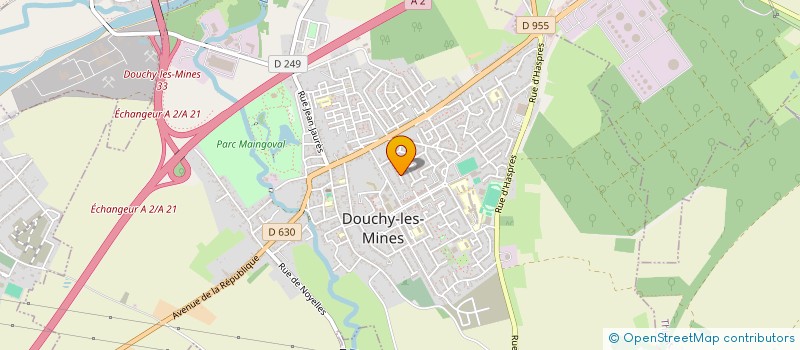 localisation de l'entreprise MONSIEUR ELIOTT SOBIERAJ à DOUCHY-LES-MINES