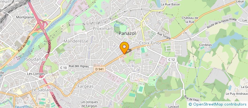 localisation de l'entreprise MONSIEUR ELIOTT TANDY-PAPON à PANAZOL