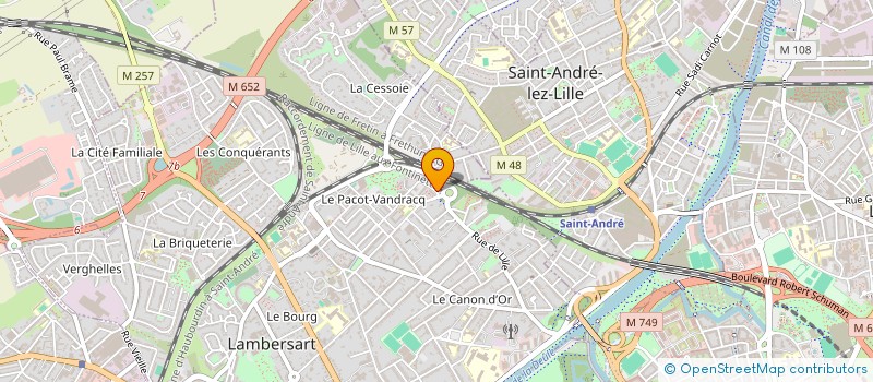 localisation de l'entreprise MONSIEUR ELIOTT WUILPART à LAMBERSART