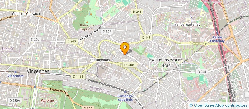 localisation de l'entreprise MONSIEUR ELIRAN SIDOUN à FONTENAY-SOUS-BOIS