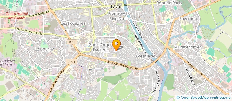 localisation de l'entreprise MONSIEUR ELIS KURTI à LAVAL