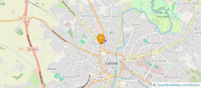 localisation de l'entreprise MONSIEUR ELISABETH BOYER  CASTRES