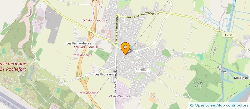 localisation de l'entreprise MONSIEUR ELISABETH CLERIN  CHAMPAGNOLLES