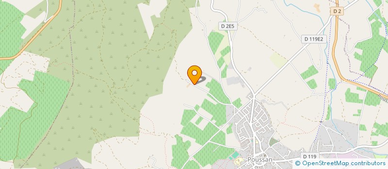 localisation de l'entreprise MONSIEUR ELISABETH DURET  POUSSAN