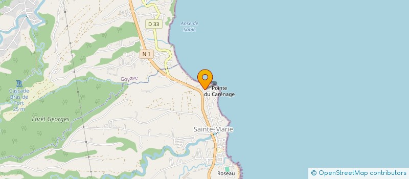 localisation de l'entreprise MONSIEUR ELISABETH FELICIANNE  CAPESTERRE-BELLE-EAU