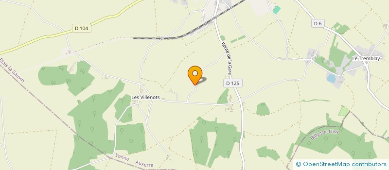 localisation de l'entreprise MONSIEUR ELISABETH MOREAU  ETAIS LA SAUVIN