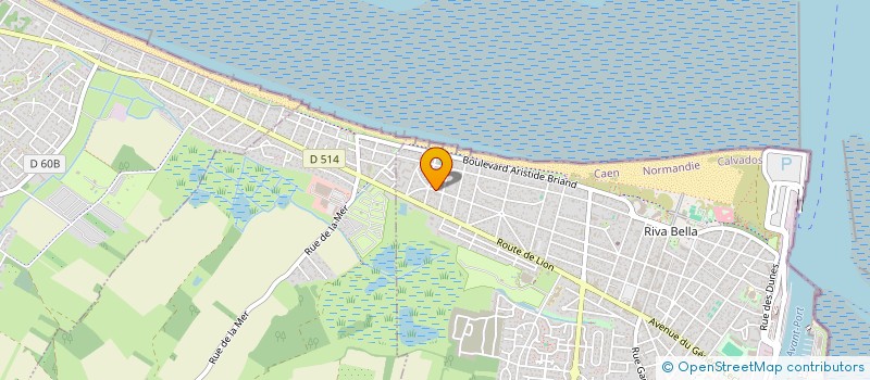 localisation de l'entreprise MONSIEUR ELISE GUEDJ à OUISTREHAM