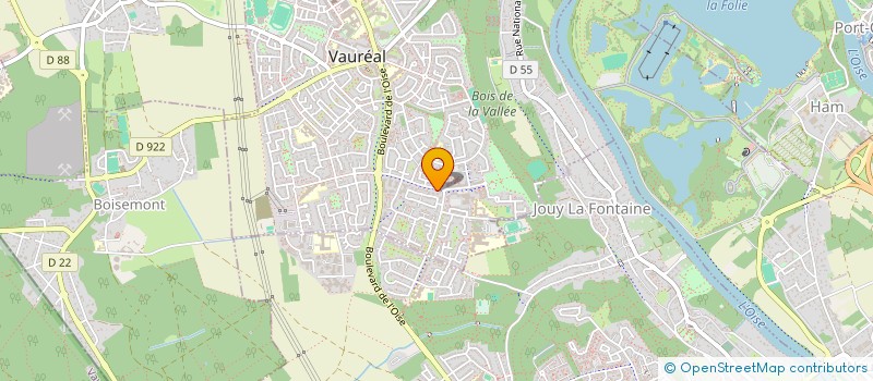 localisation de l'entreprise MONSIEUR ELISEE DESMAREST  VAUREAL