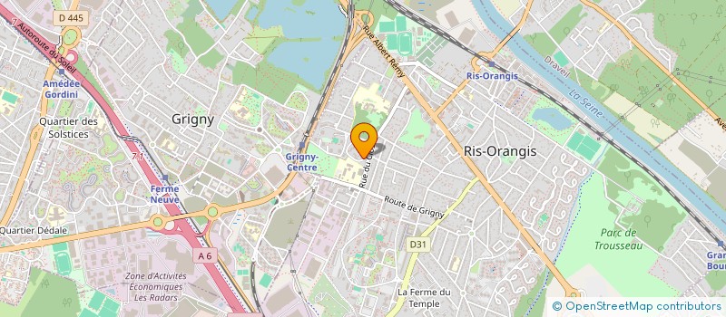 localisation de l'entreprise MONSIEUR ELISEE JEAN-FRANCOIS  RIS-ORANGIS