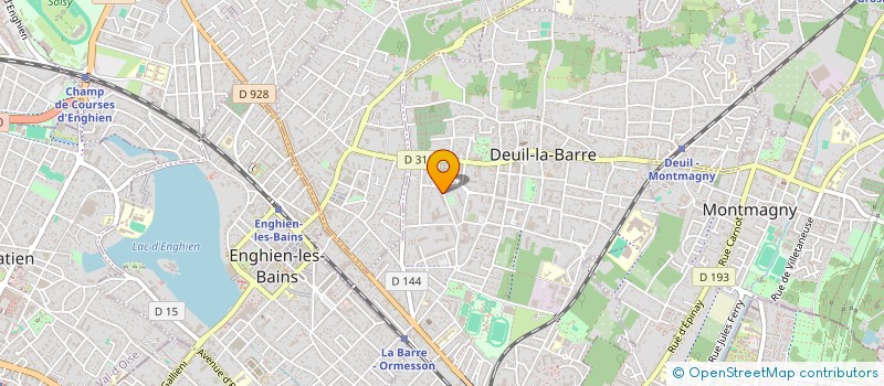 localisation de l'entreprise MONSIEUR ELISEI COVACI  DEUIL-LA-BARRE