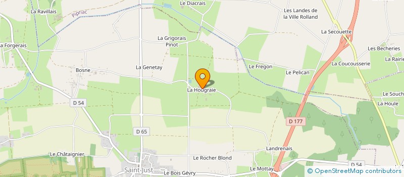 localisation de l'entreprise MONSIEUR ELISEO DAZELEY-GAIST  SAINT-JUST