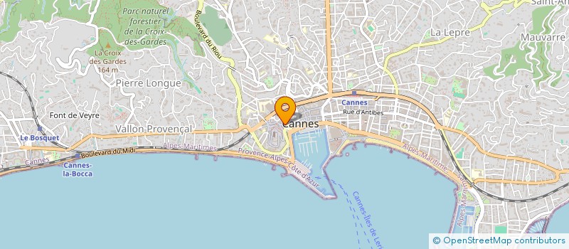 localisation de l'entreprise MONSIEUR ELISEO MARREROS PACHEO à CANNES