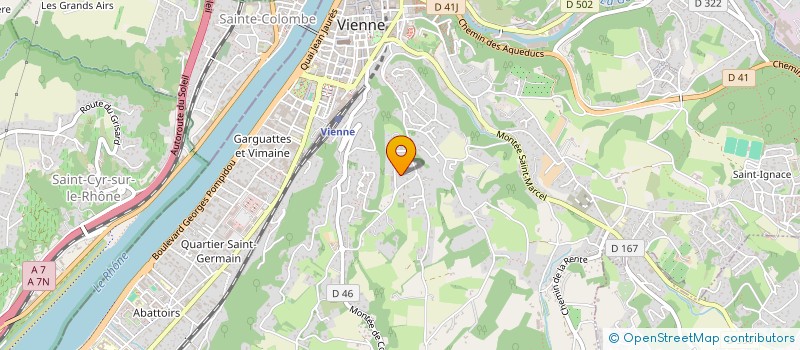 localisation de l'entreprise MONSIEUR ELISEO MUCCIANTE à VIENNE