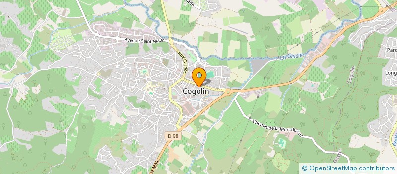 localisation de l'entreprise MONSIEUR ELISEU BAPTISTA PEIXEIRO à COGOLIN