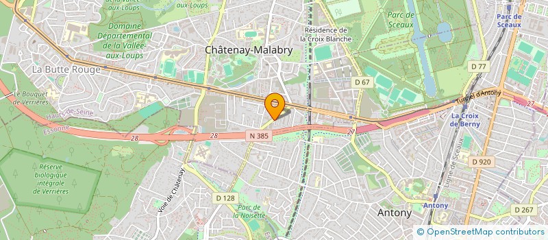 localisation de l'entreprise MONSIEUR ELISEU DE ALMEIDA  CHATENAY-MALABRY