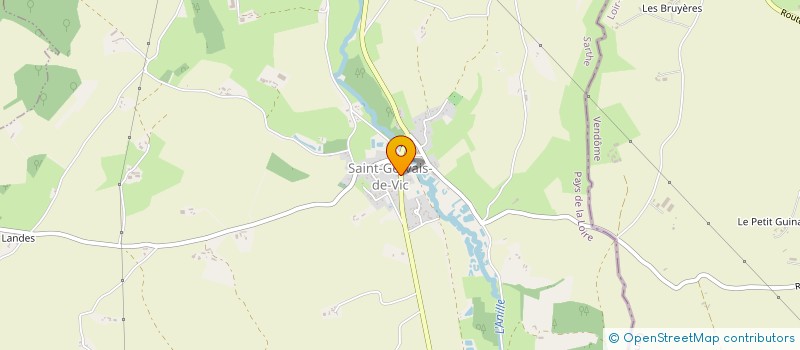 localisation de l'entreprise MONSIEUR ELISIO DE JESUS RAMALHO  SAINT-GERVAIS-DE-VIC