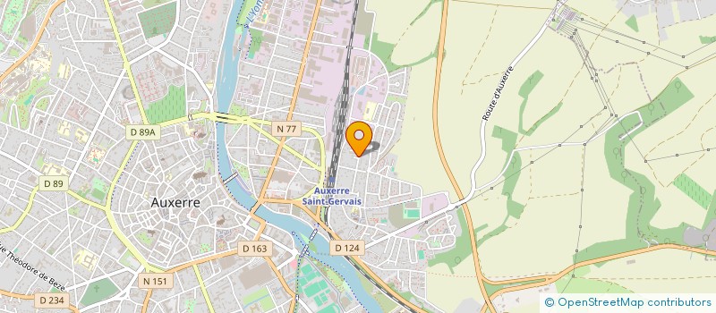 localisation de l'entreprise MONSIEUR ELISIO DOS SANTOS LOBO à AUXERRE