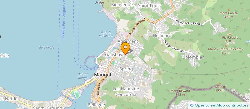 localisation de l'entreprise MONSIEUR ELIU BERROA à SAINT MARTIN