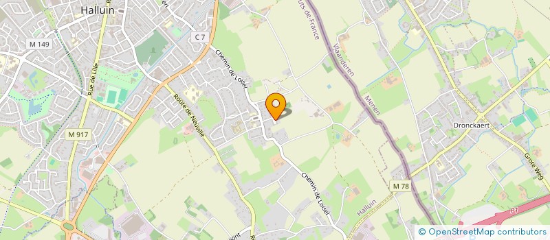 localisation de l'entreprise MONSIEUR ELIYA ILANGALA  HALLUIN