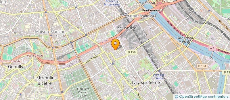 localisation de l'entreprise MONSIEUR ELIYOEL BISMUTH  IVRY-SUR-SEINE