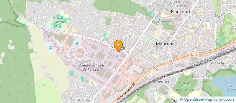 localisation de l'entreprise MONSIEUR ELIZEU BARBOSA FERREIRA  MAUREPAS