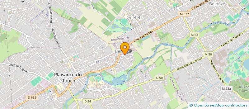 localisation de l'entreprise MONSIEUR ELJARAH MOHAMMED HAMED à PLAISANCE-DU-TOUCH