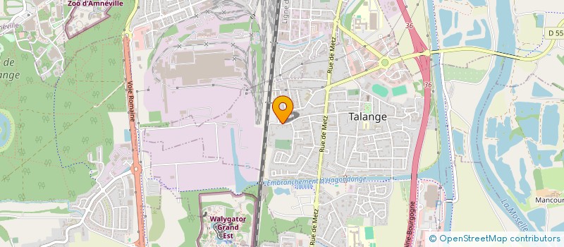 localisation de l'entreprise MONSIEUR ELJON HASMUJAJ  TALANGE