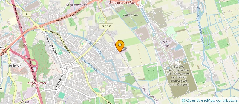 localisation de l'entreprise MONSIEUR ELLEN DEVOULX  VEDENE