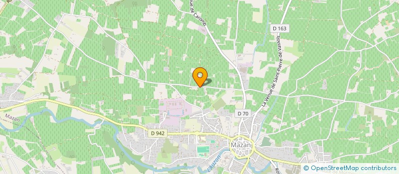 localisation de l'entreprise MONSIEUR ELLEN RIVAL  MAZAN