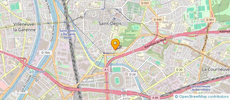 localisation de l'entreprise MONSIEUR ELLIAS BOURGEAUD à SAINT-DENIS