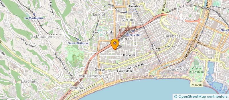 localisation de l'entreprise MONSIEUR ELLIAS MONTORO à NICE