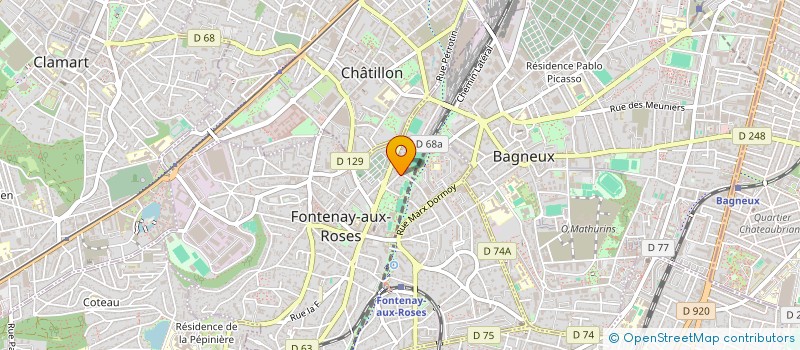 localisation de l'entreprise MONSIEUR ELLIAS SELLALI  THIAIS