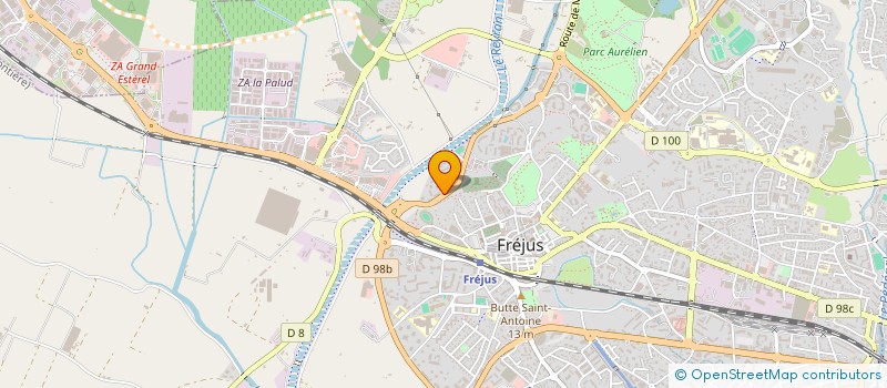 localisation de l'entreprise MONSIEUR ELLIES CHENAIFIA  FREJUS