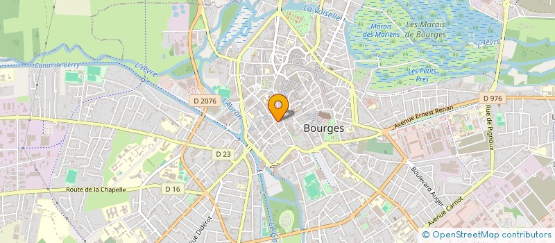 localisation de l'entreprise MONSIEUR ELLIOT BARTHEZ à BOURGES
